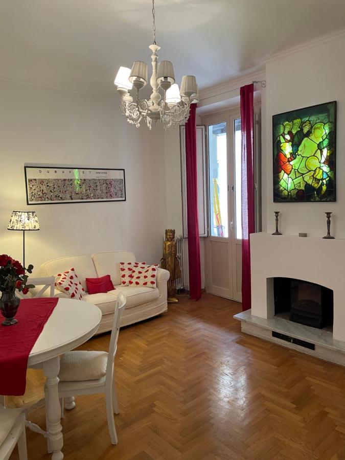 Elegant Apt-Typical Roman Palazzina Pz Alessandria Luaran gambar